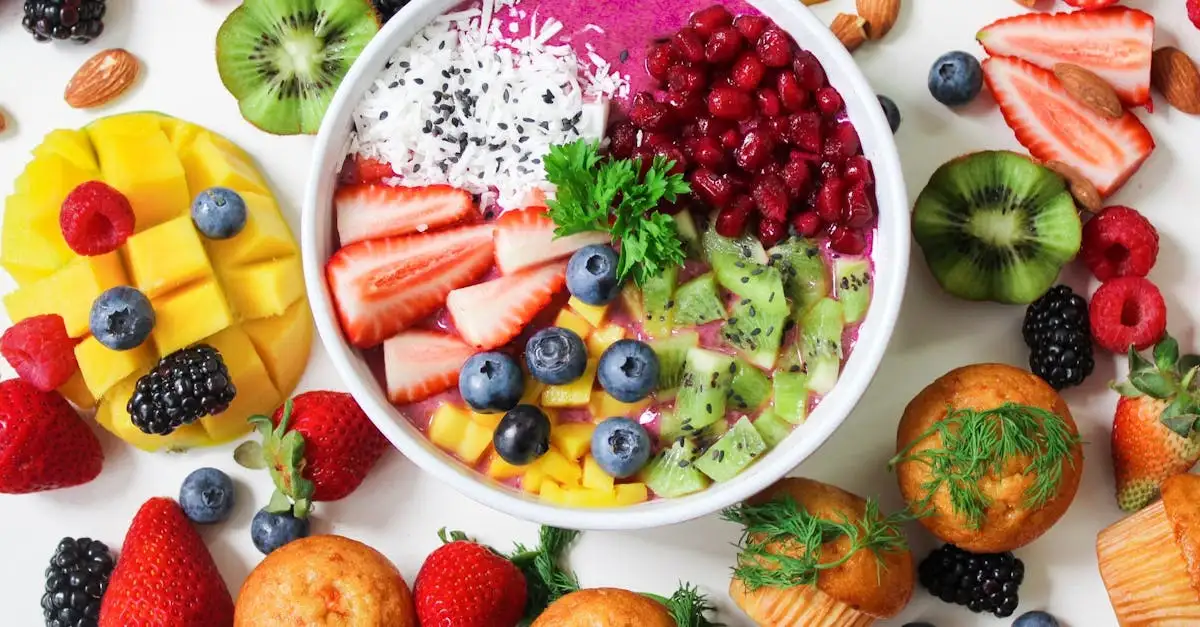 Aardbeien voeding